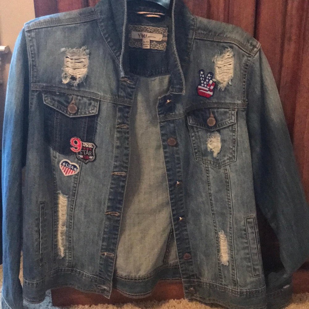 Girls X/L Blue Jean Jacket